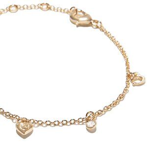 NWT - Coach Gold Charm Bracelet